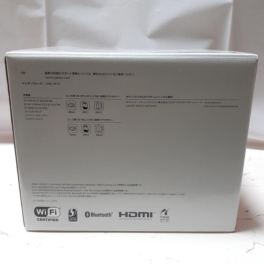 Canon EOS M100 ダブルレンズキット