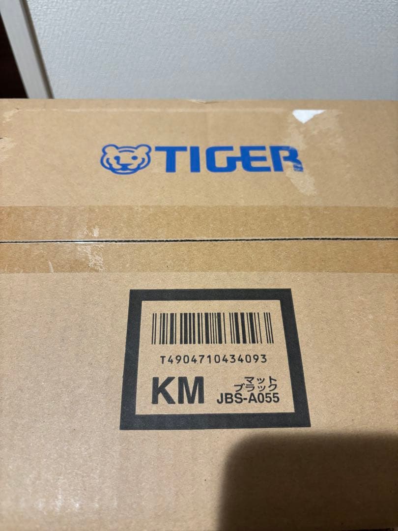 【新品未開封】TIGER 3合炊き炊飯器 JBS-A055 KM マットブラック