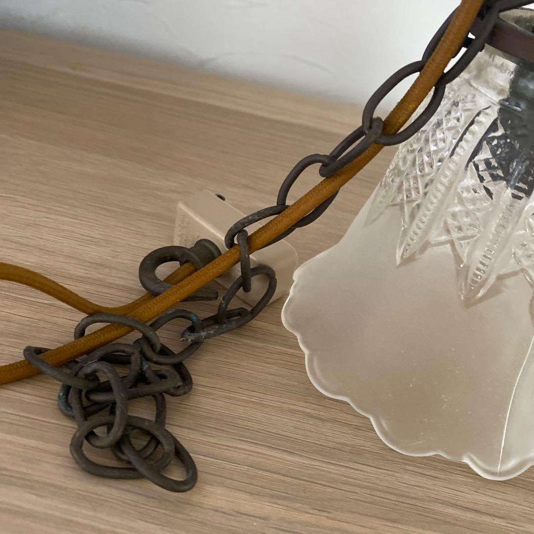 お値下げ♡watts ガラスシェードライト♡アンティーク