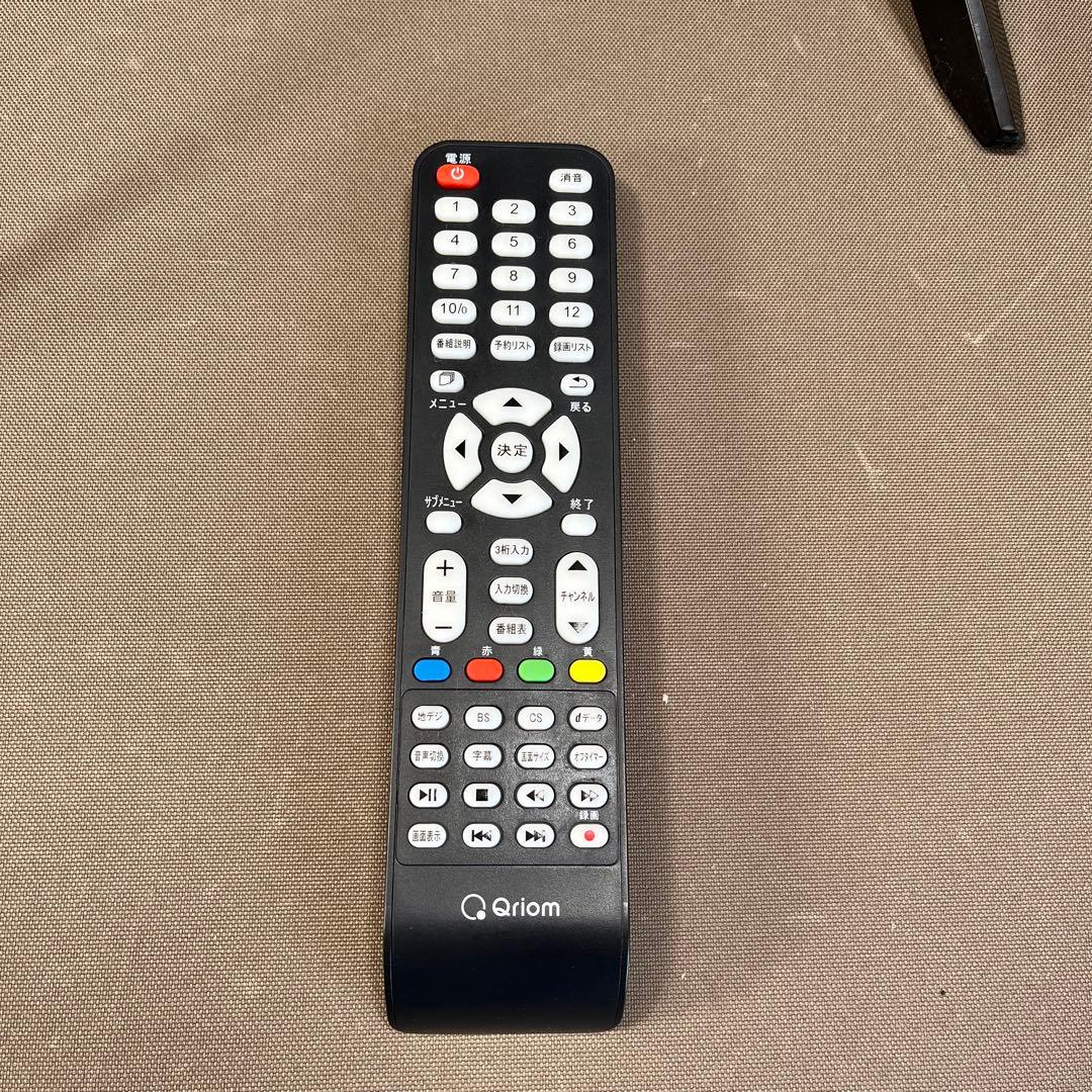 山善 キュリオム 40インチ 液晶テレビ QRTN-40W2K 2024年製