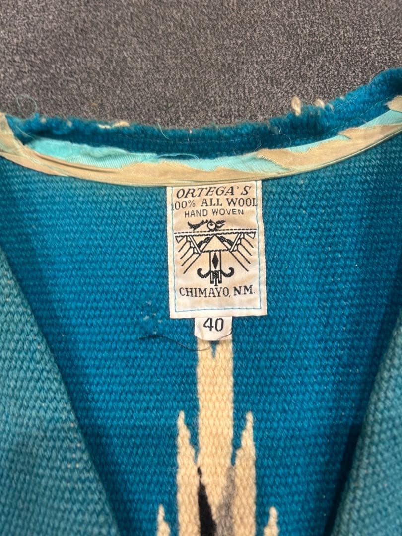 ORTEGA'S ハンドウーブン ベスト 40サイズ