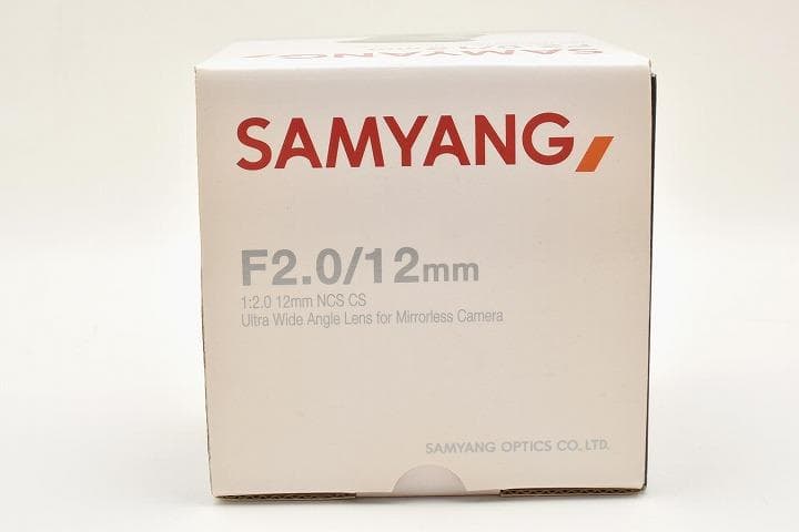 15267E ★新品★ SAMYANG MF 12mm F2.0 NCS CS