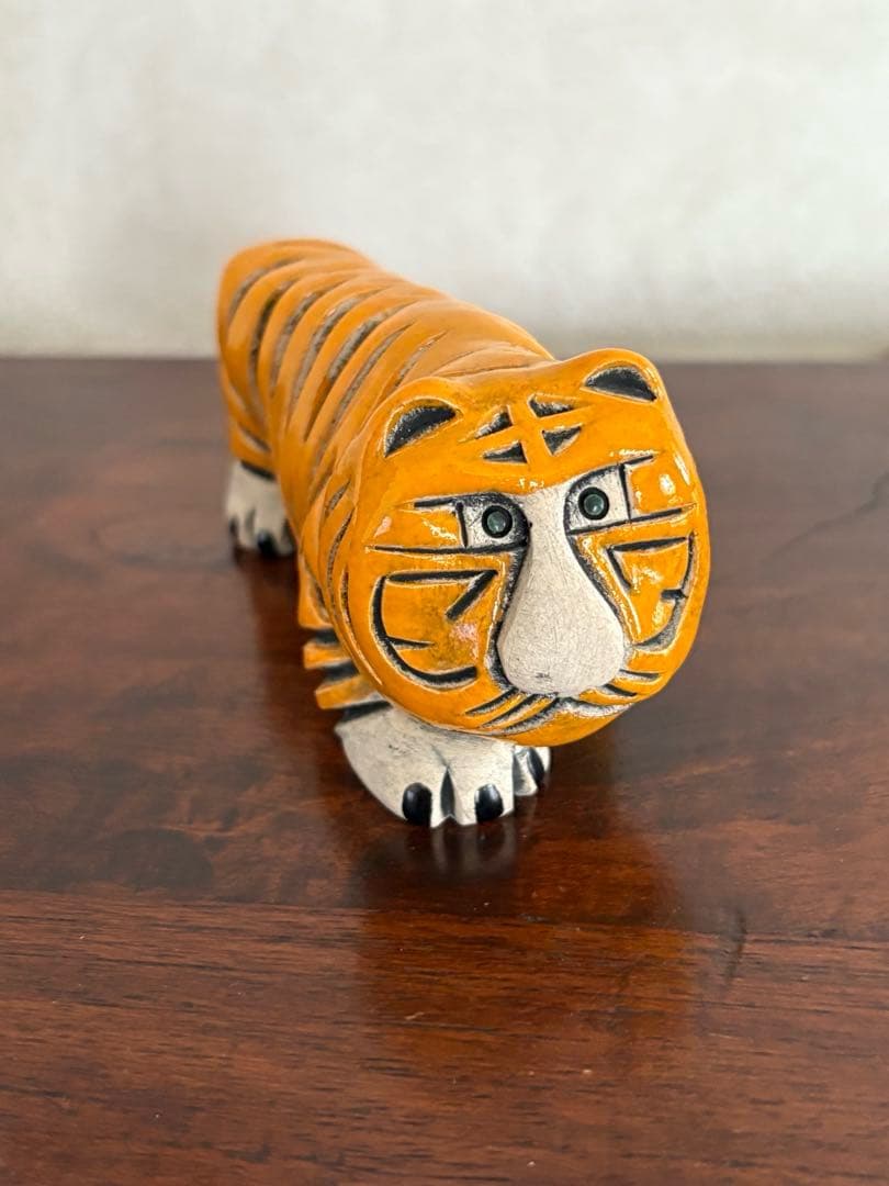 ビンテージアーテサニア・リンコナダ ハンドメイド トラ 親子　ウルグアイ