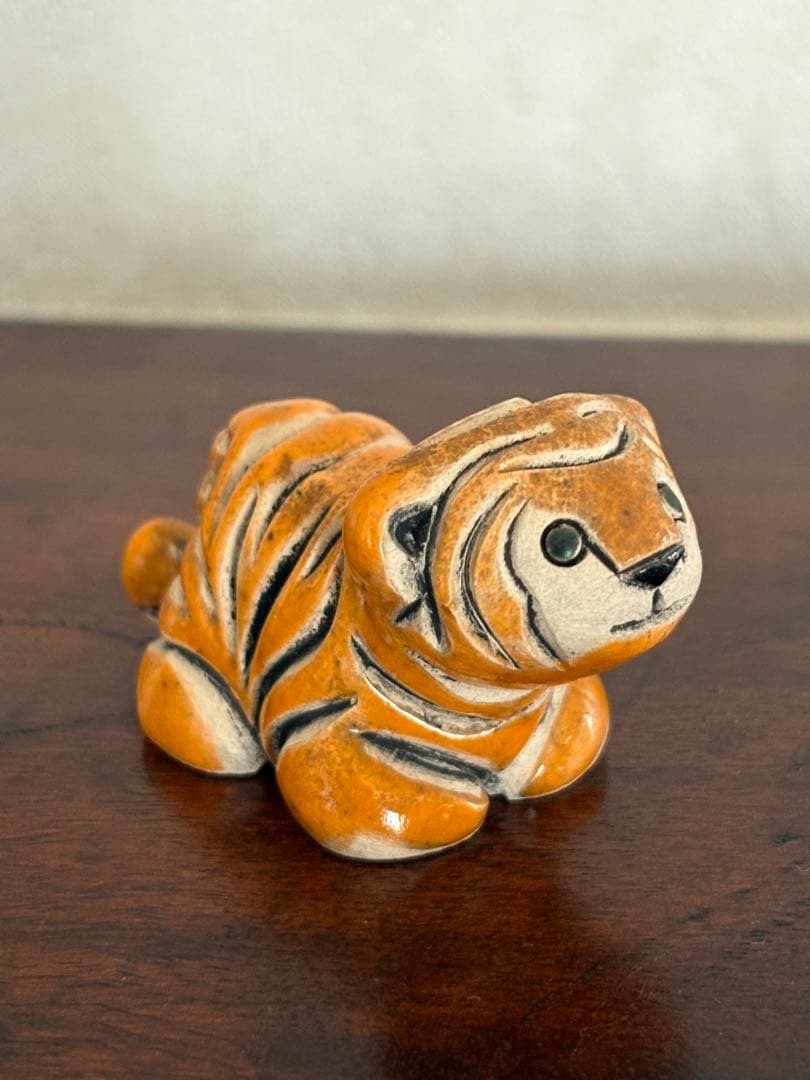 ビンテージアーテサニア・リンコナダ ハンドメイド トラ 親子　ウルグアイ