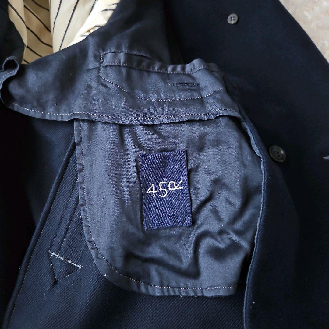 【定価93500円】現行☆45R コットンフランネルのPジャケットコート L