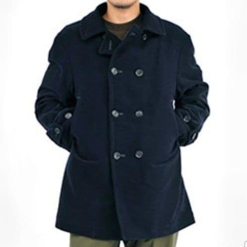 【定価93500円】現行☆45R コットンフランネルのPジャケットコート L