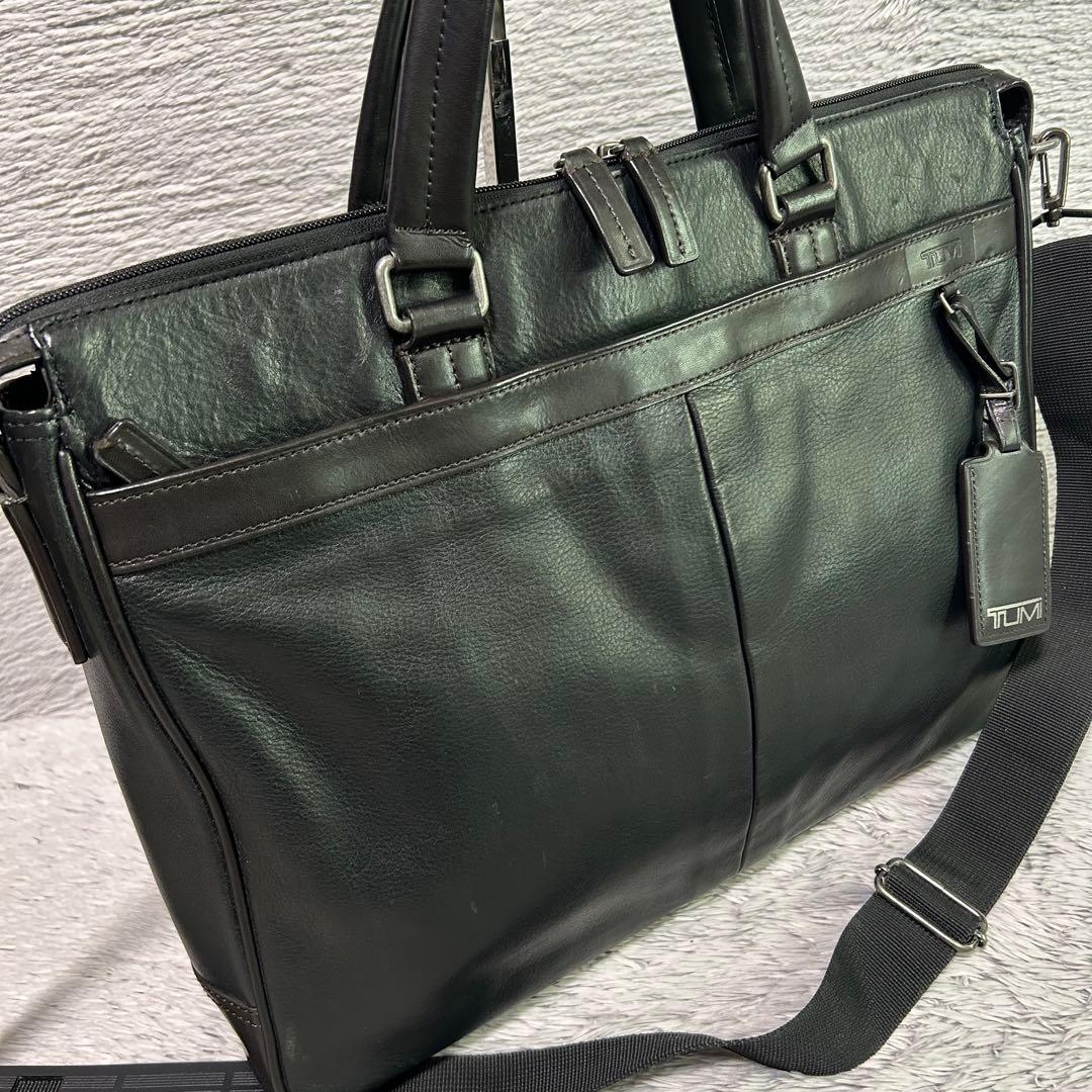 TUMI トゥミ オールレザー ビジネスバッグ 69717 ブリーフケース　本革