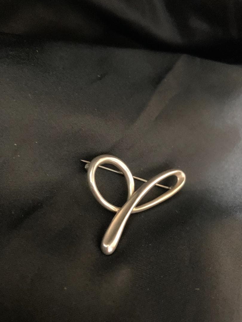 ティファニー ブローチ 925 アルファベット イニシャル D 1983