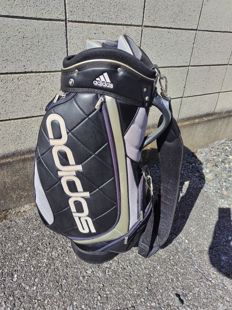 adidas キャディバッグ ブラック/グレー