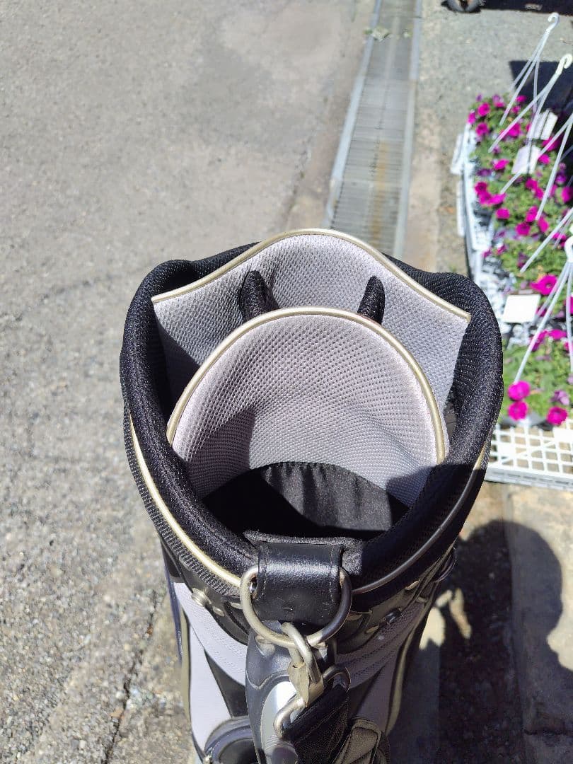 adidas キャディバッグ ブラック/グレー