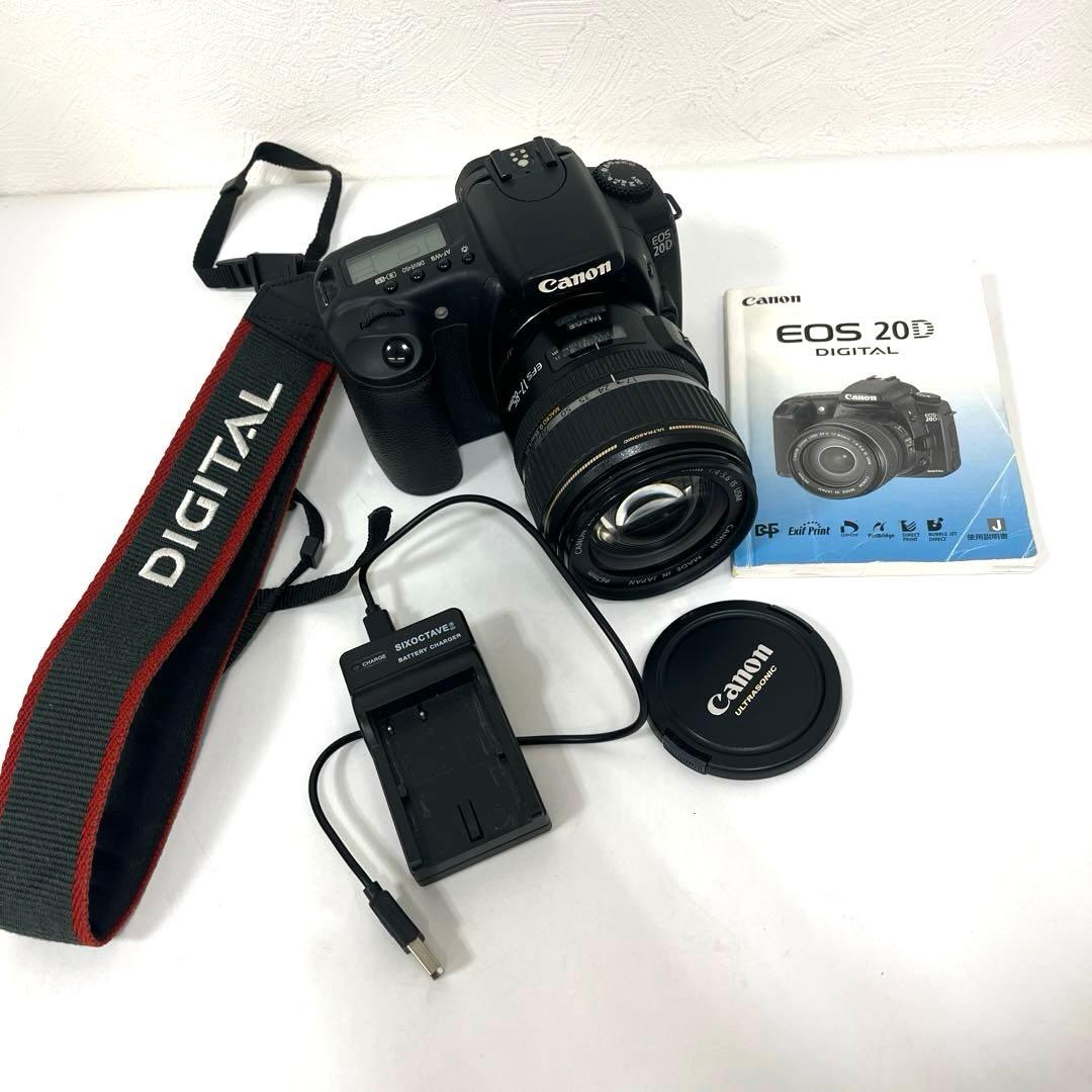 ★レンズ付属★Canon EOS 20D デジタル一眼レフ キヤノン イオス