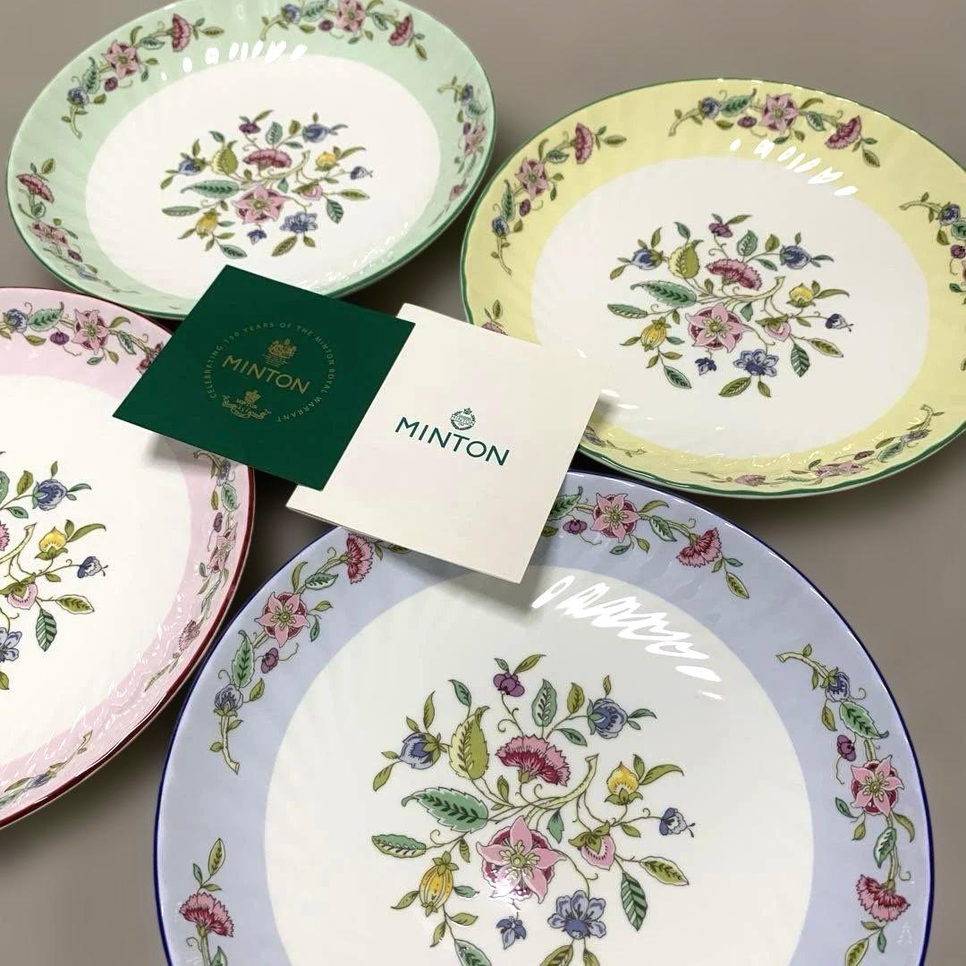 MINTON セレブレーション　パスタ・カレー皿4色セット