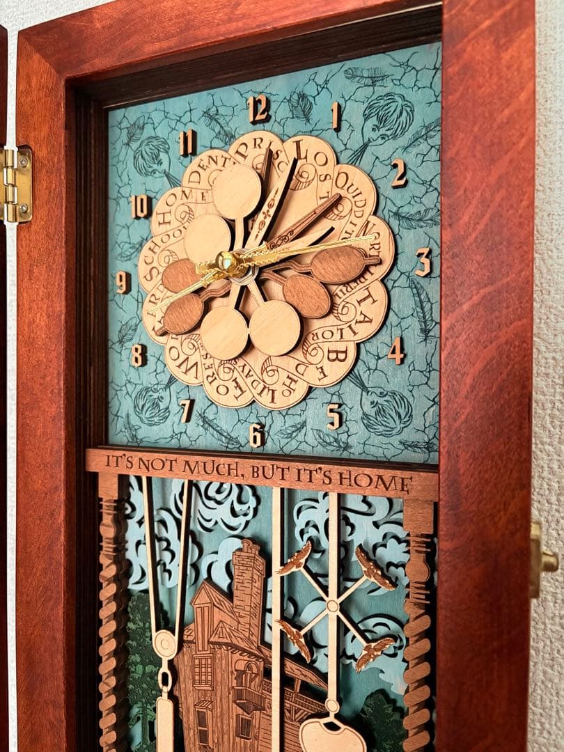 ハリーポッター ウィーズリー家の時計 アンティーク 海外限定公式ライセンス品