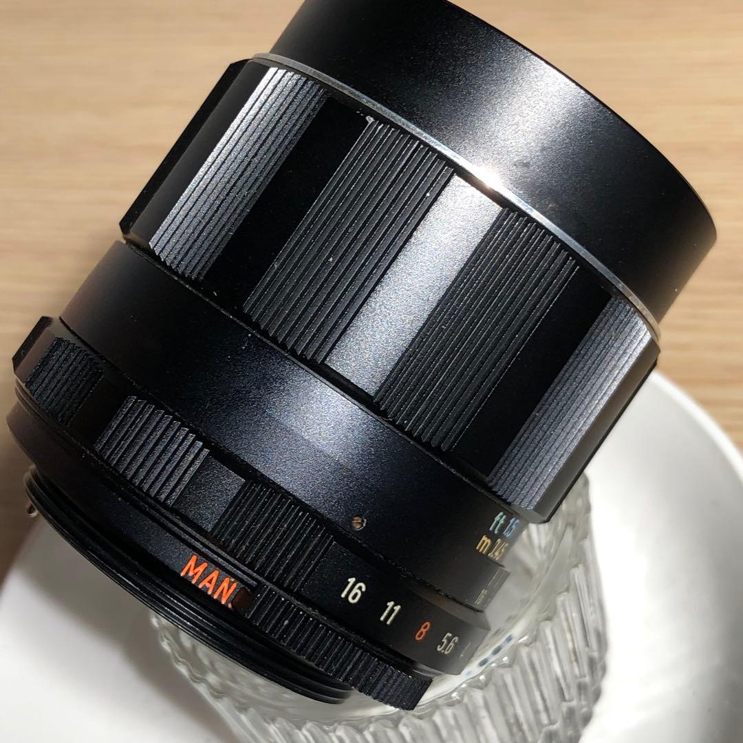 純正キャップ付 SUPER TAKUMAR 35mm f2 m42マウント