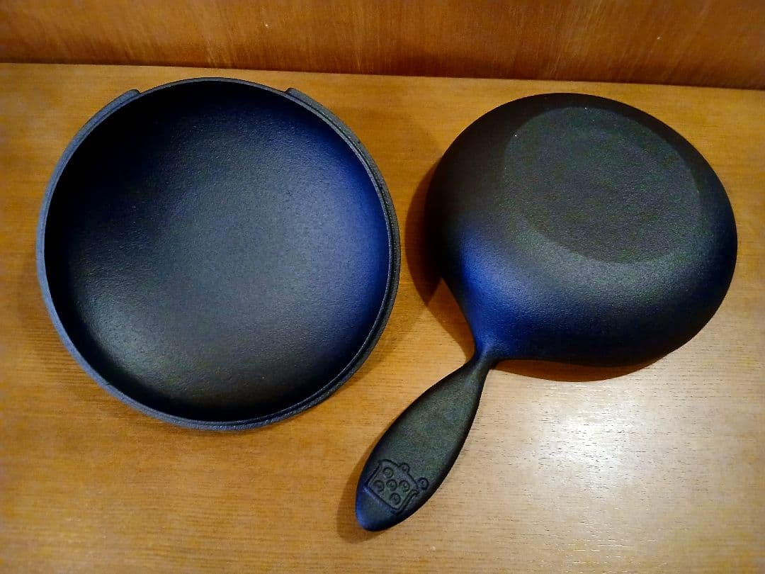 未使用品　南部鉄器 小笠原陸兆 ミニパン19㎝　ゆとりの空間　栗原はるみ