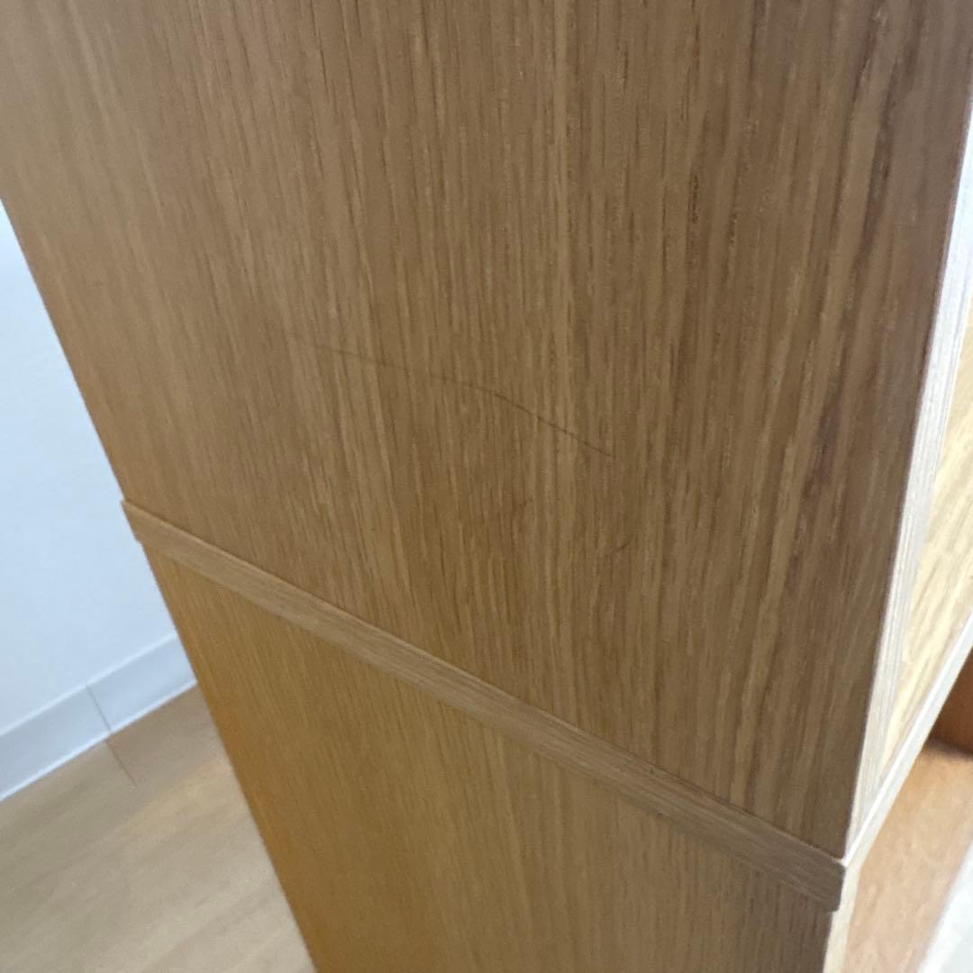 無印　スタッキングシェルフセット　３段×２列　オーク材