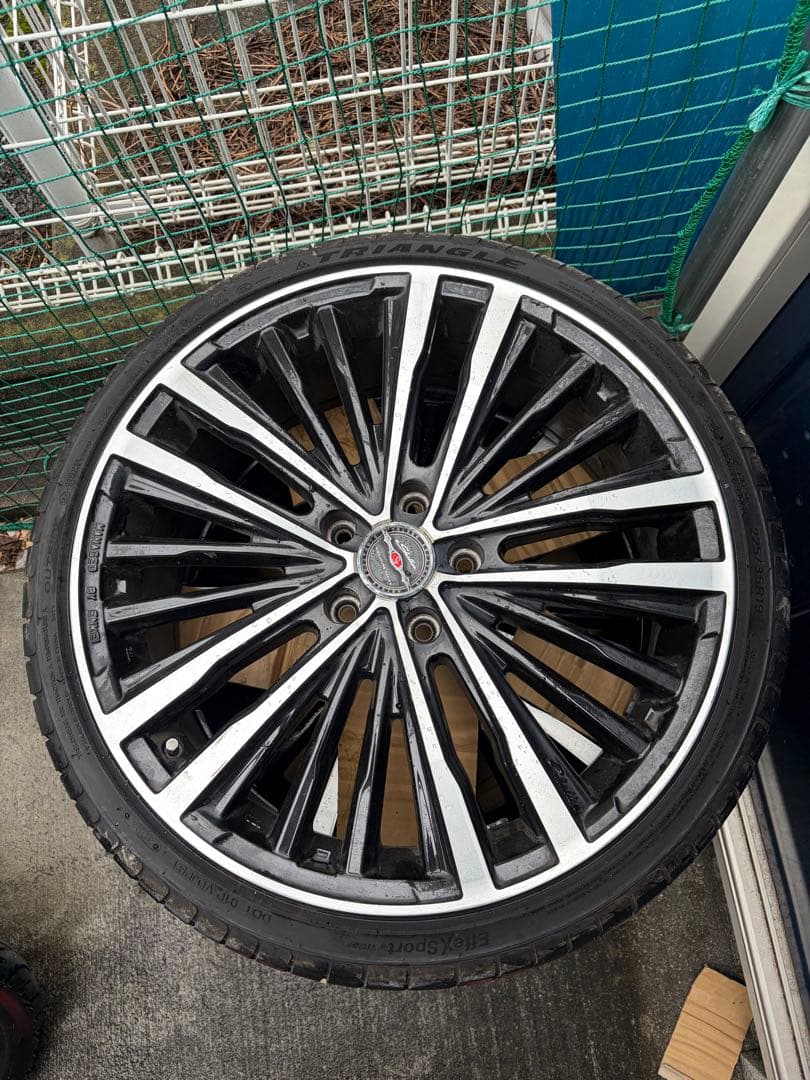 19インチ ホイールセット Elex Sport MAEシャレン