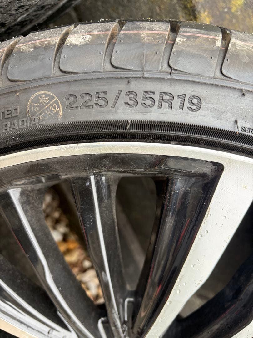 19インチ ホイールセット Elex Sport MAEシャレン