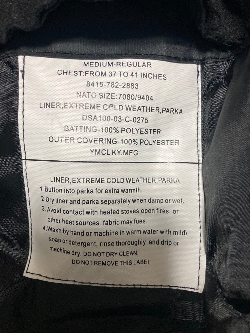 YMCLKY M65 フィールドコート　サイズM