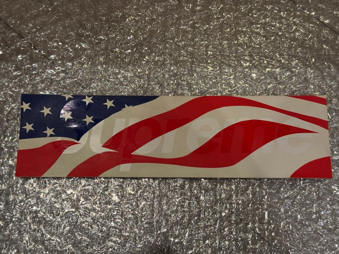 Supreme Box Logo ステッカー パトリオット　本物保証　オマケ付