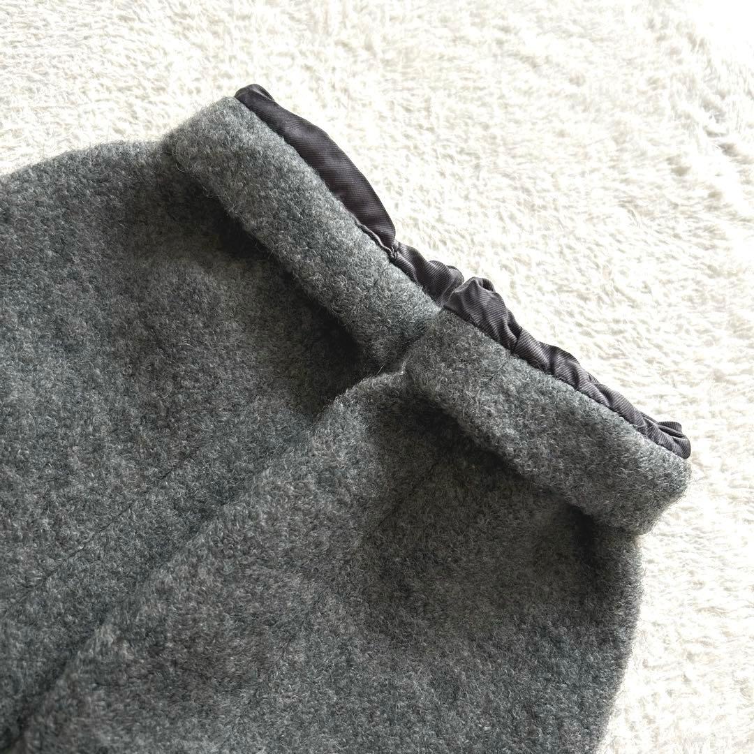 美品 トゥモローランド マカフィー シープパイル ショートピーコート 金ボタン