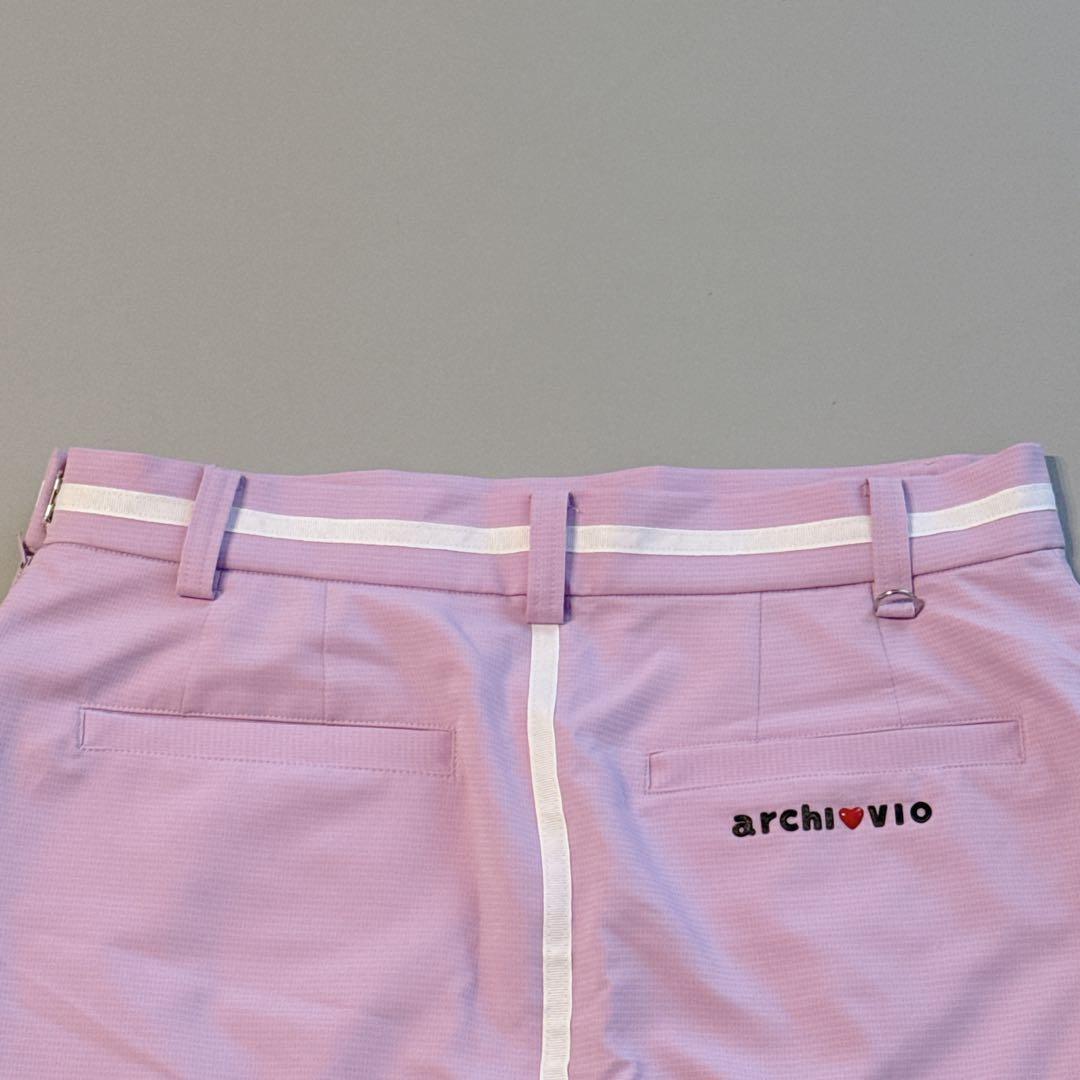 未使用級✨アルチビオ ゴルフスカート 40 薄紫 40 定価36300円