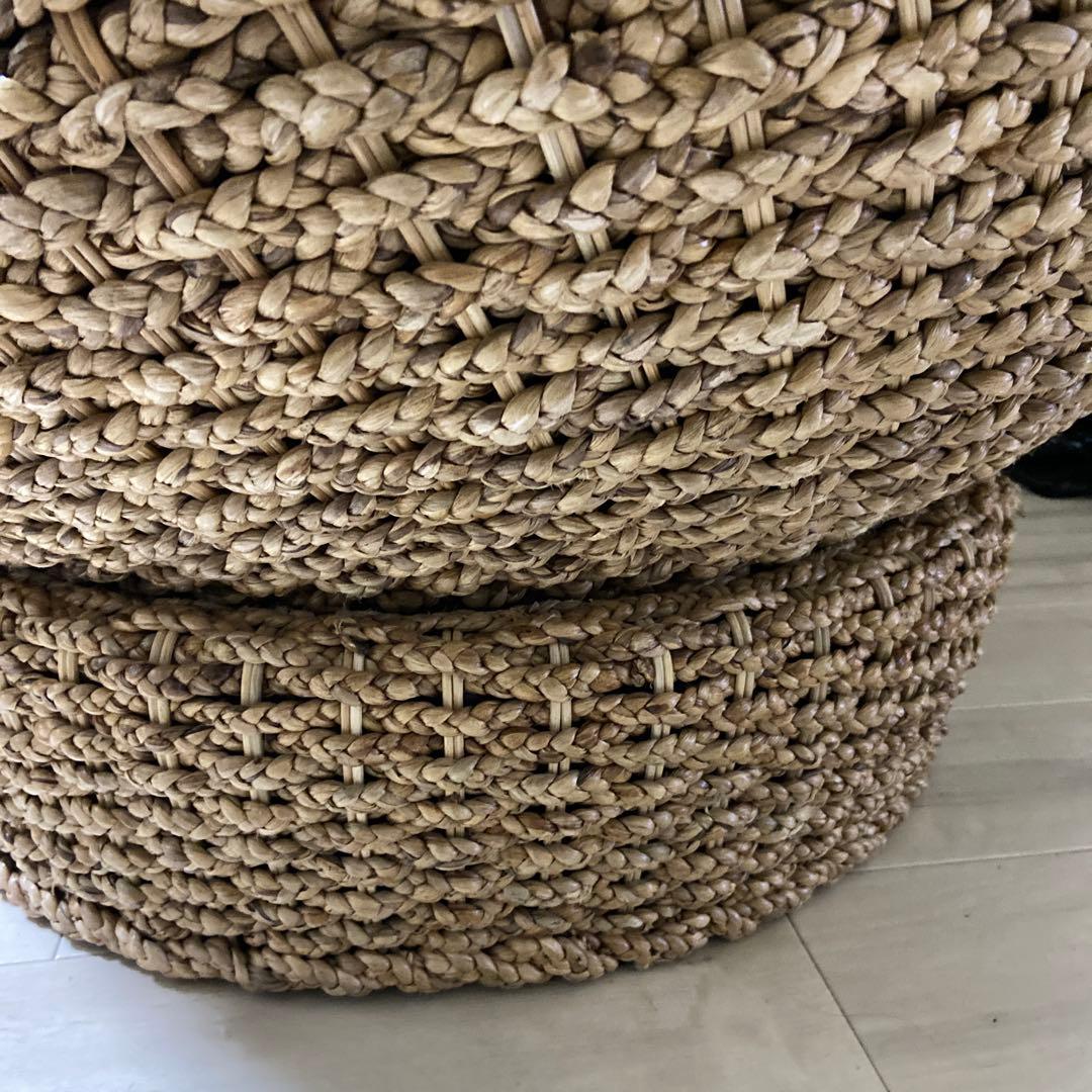 パパさんチェアーウォータヒヤシンス円形 1人掛けソファ- 送料込み