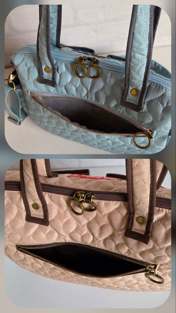 JUNE　ポケットいっぱいトートバッグ　　ハンドメイド