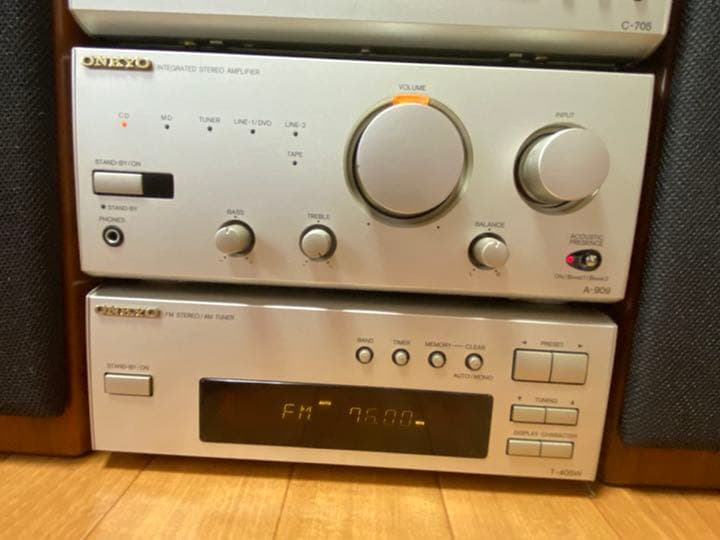 オンキョー ONKYO INTEC コンポ スピーカー