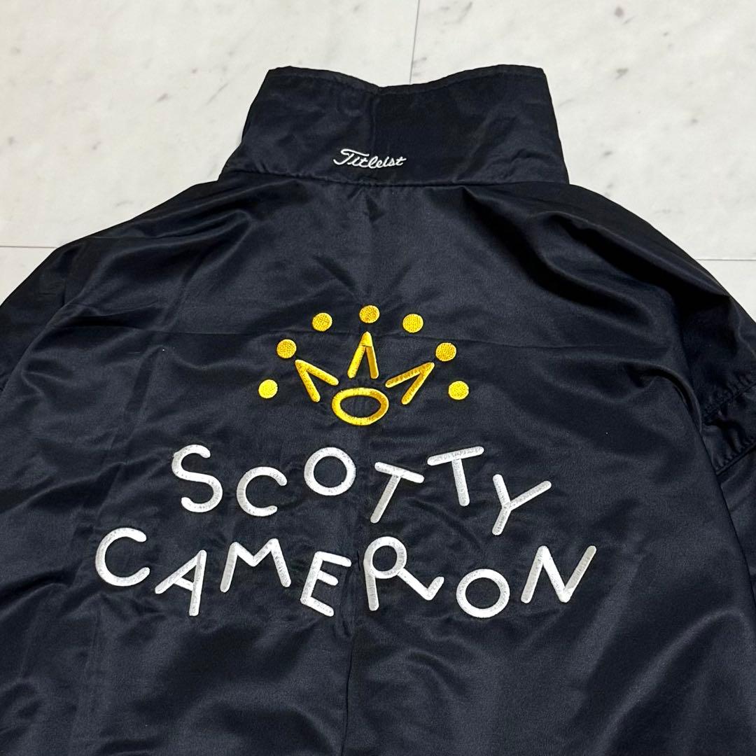 Titleist × SCOTTY CAMERON ゴルフ ジャケット 黒 XL