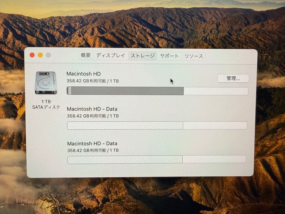 Apple iMac Retina 4K 21.5インチ 2015