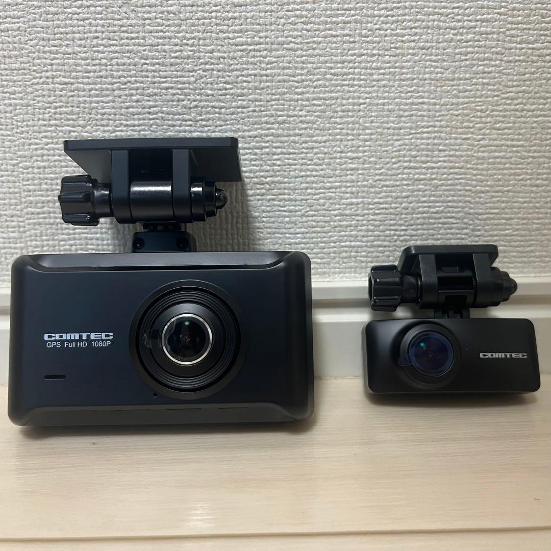 COMTEC 車用 前後2カメラ ドライブレコーダー　ZDR025