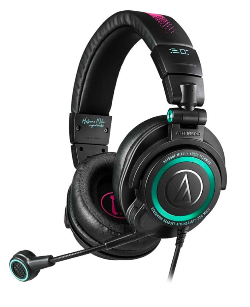 【新品未開封】ストリーミングヘッドセットATH-M50xSTS-USB MIKU
