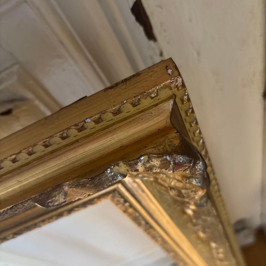 大きな額縁になります。フレーム　検　アンティーク