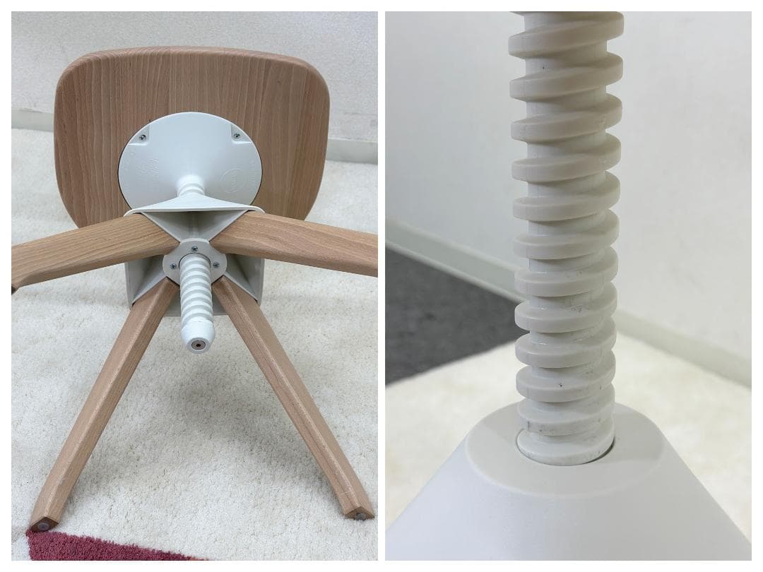 ■マジス■TUFFY　昇降機能付　2脚セット　ダイニングチェア　アクタス取り扱い