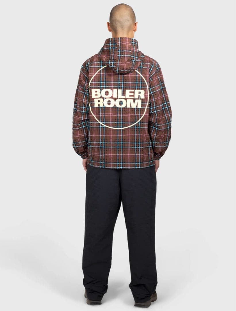 Boiler Roomのプラクティス フーデッド ジャケット