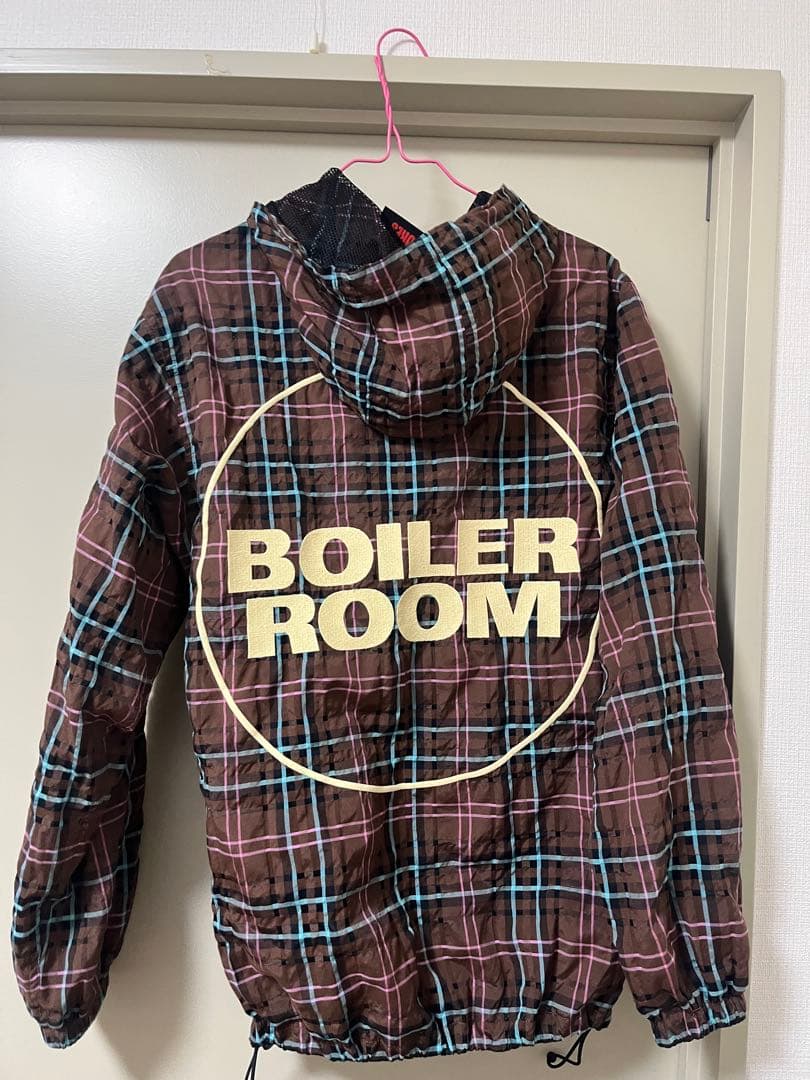 Boiler Roomのプラクティス フーデッド ジャケット