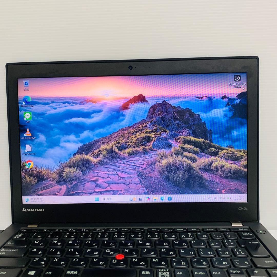 【初期設定済】Lenovo モバイルPC Win11 SSD256GB