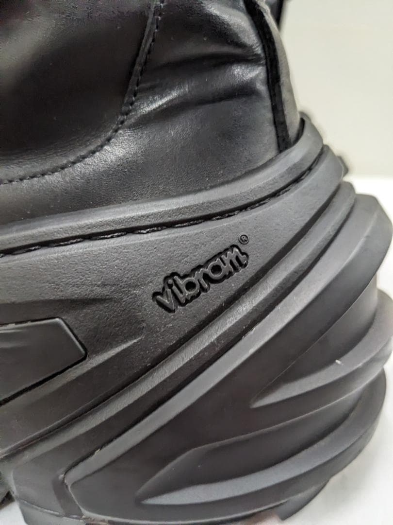 アリクス/バックルチェルシーブーツ/レザー/ビブラムソール/27.5cm前後