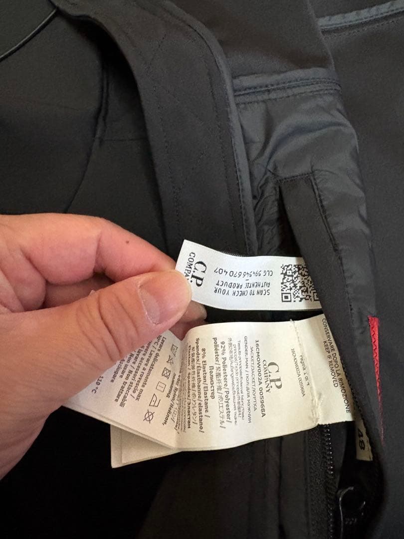 cp companyゴーグル付ジャケット　48