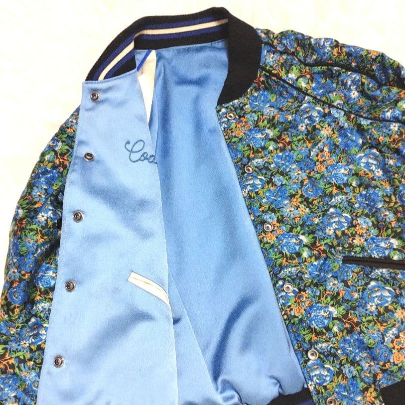 希少 COACH リバーシブル スカジャン 2way Mサイズ相当