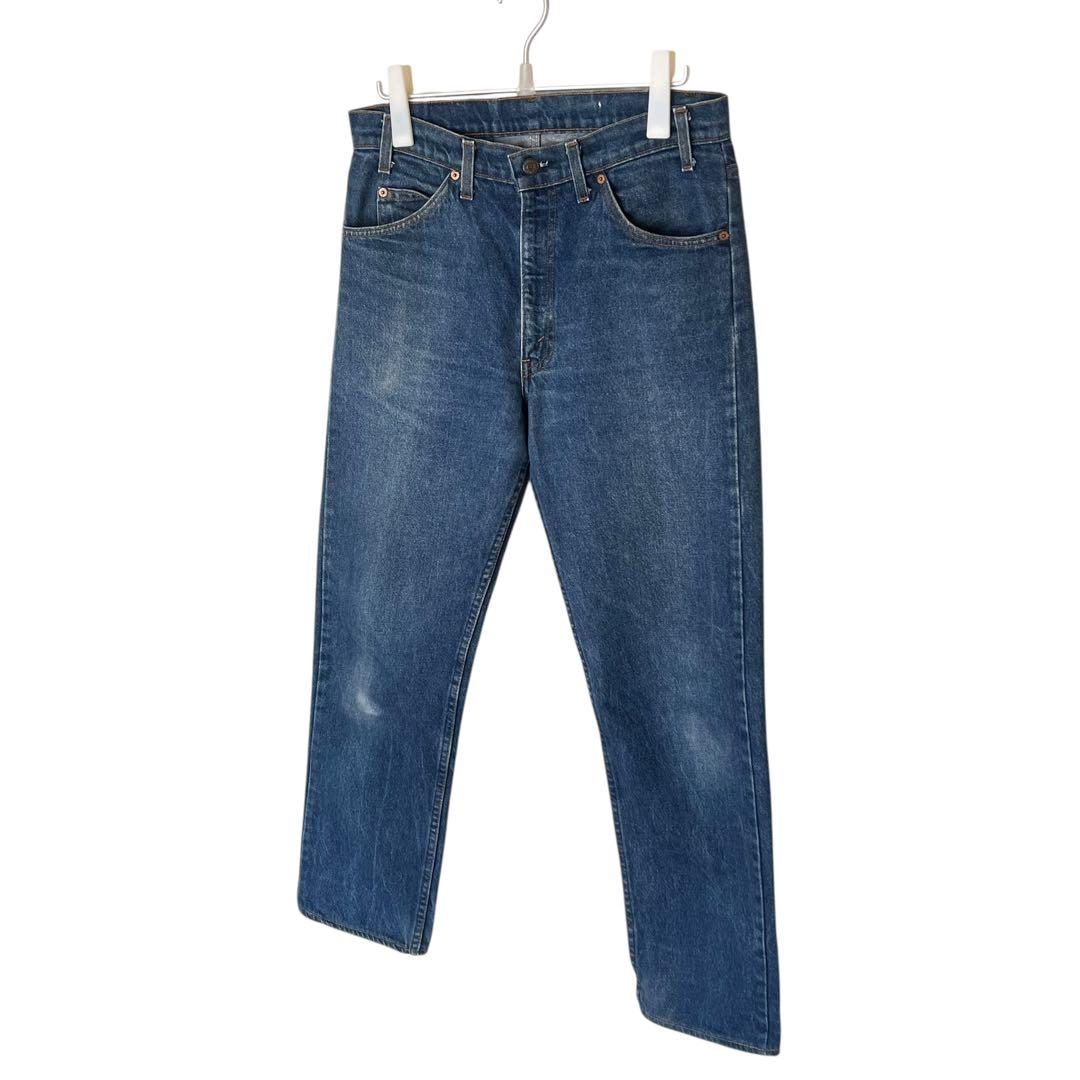 希少 リーバイスW34/L31 505 66後期 42TALON ボタン裏513