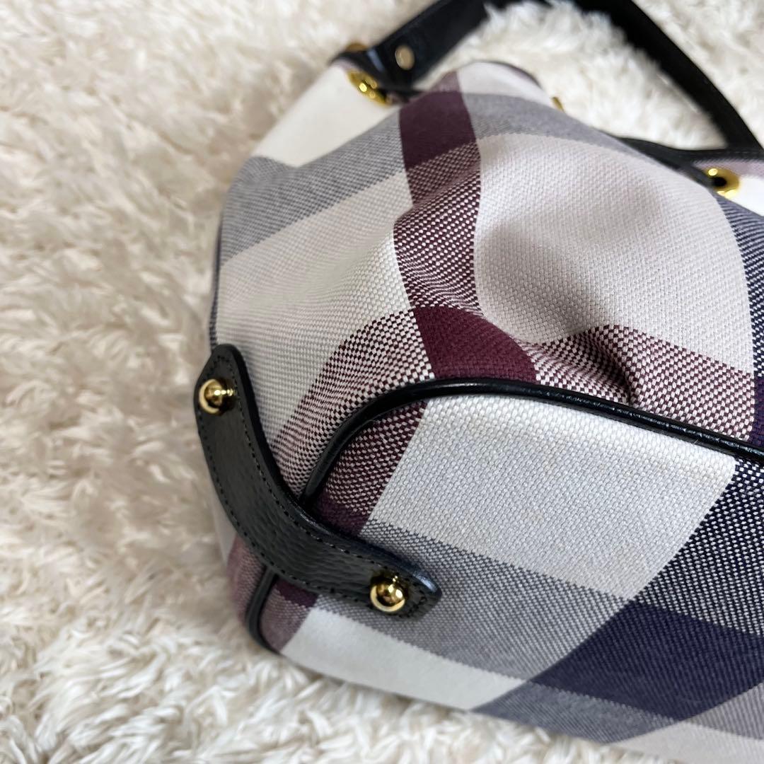 【極美品】ブルーレーベルクレストブリッジ　ショルダー　ハンド　バッグ　2way