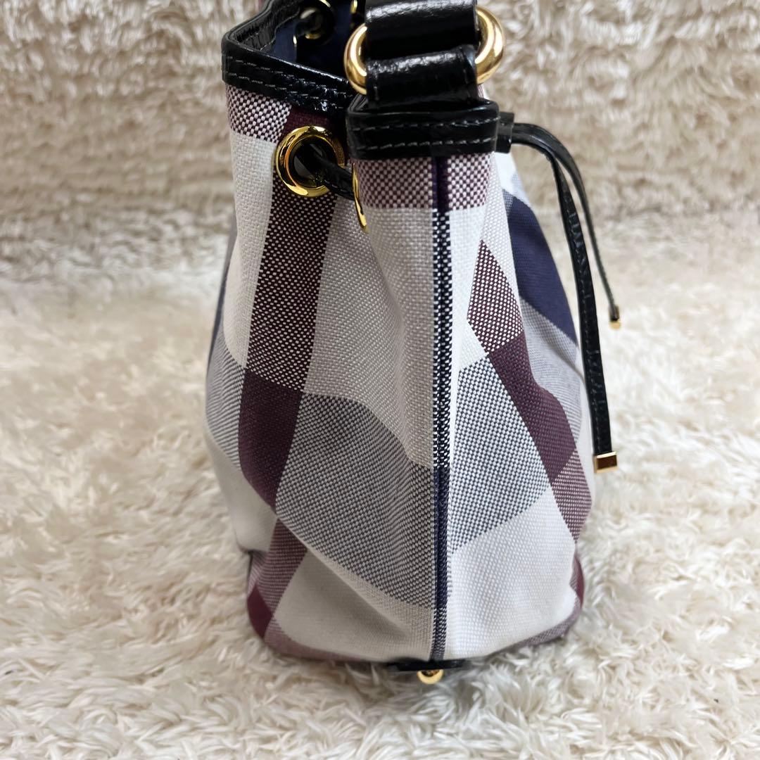 【極美品】ブルーレーベルクレストブリッジ　ショルダー　ハンド　バッグ　2way