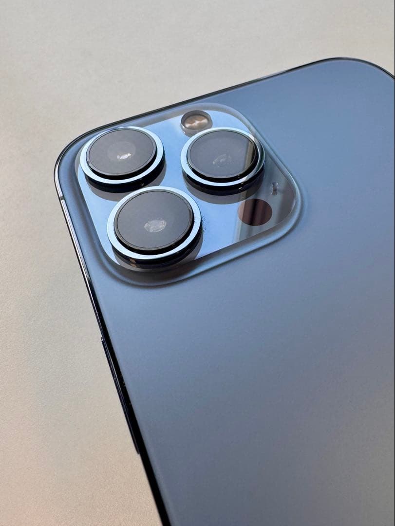 【超美品】iPhone 13 ProMax 256GB ブルーバッテリー100%