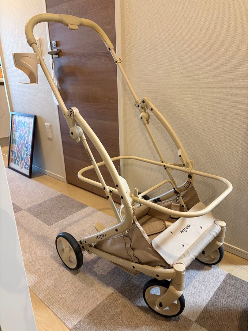 PETTENA ワンタッチで全部折りたためる分離型ペットカート - MILOU