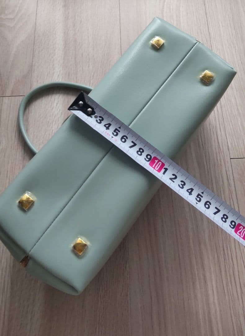 TOV ミントグリーン ハンドバッグ