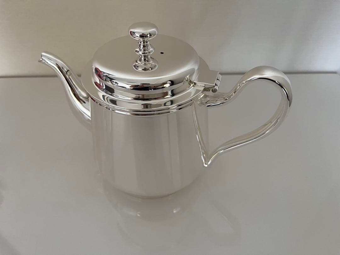 【高級銀器】クリアライトシルバー ティーセット4点未使用