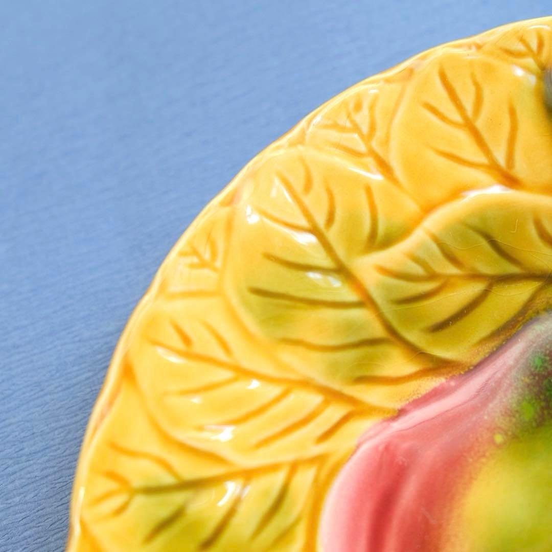 Sarreguemines サルグミンヌ アンティーク皿 バルボティーヌ2枚