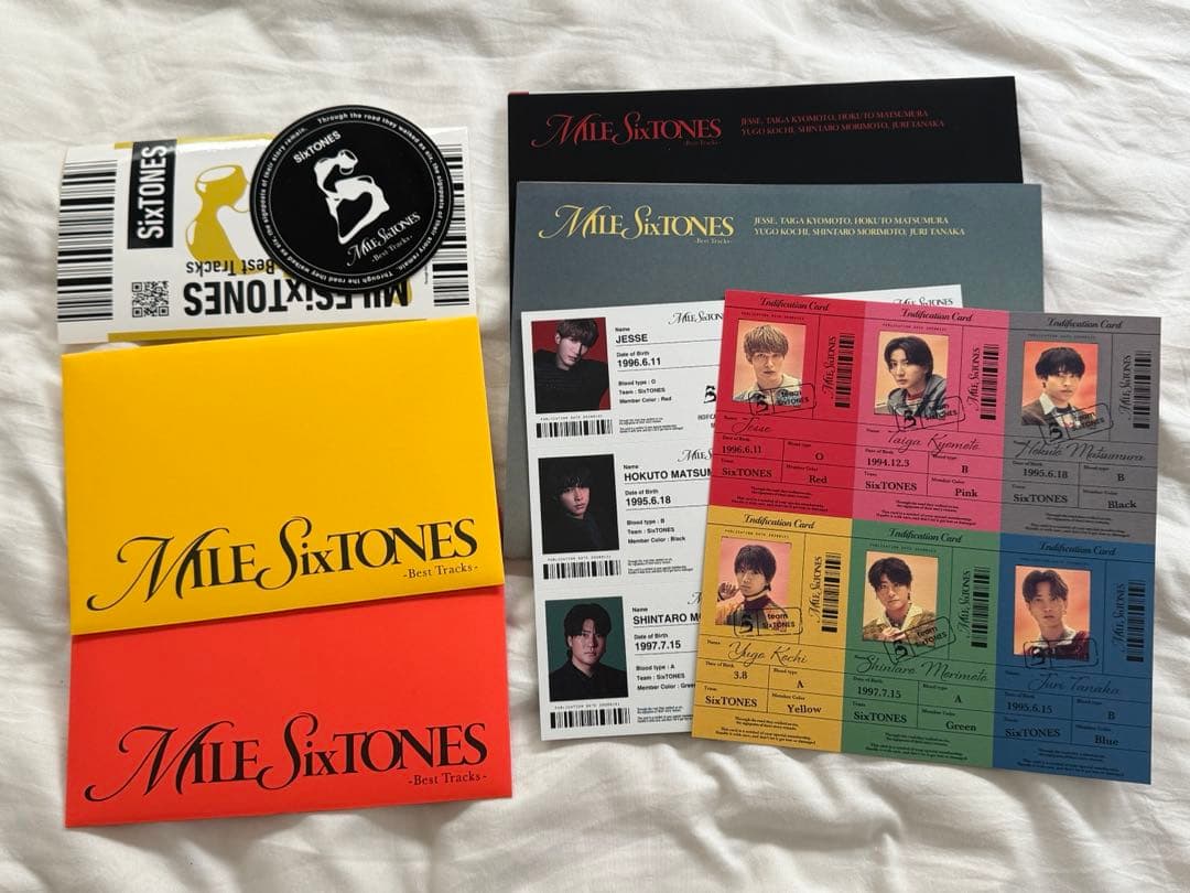 MILESixTONES 三形態(特典付き)